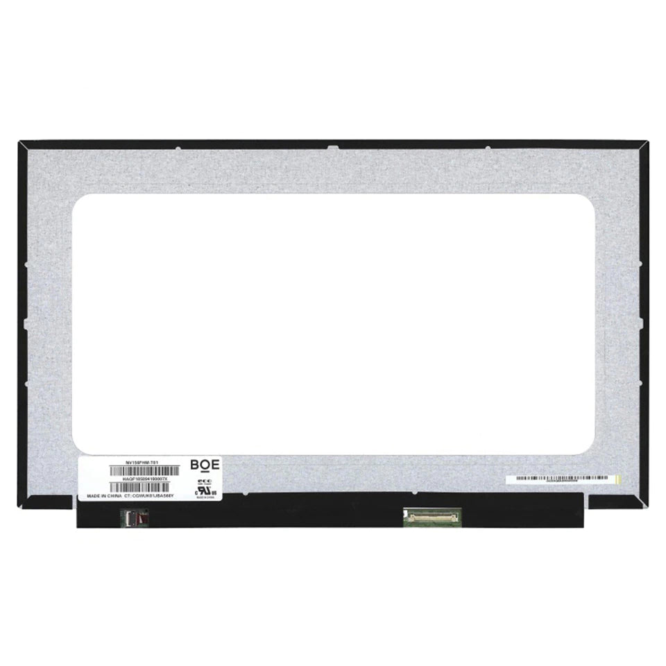 15.6" Short 40 Pin LED Laptop Screen Replacement
