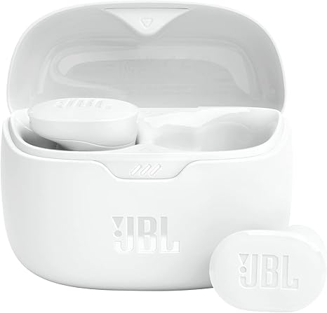 JBL TUNE Buds white true wireless earbuds

