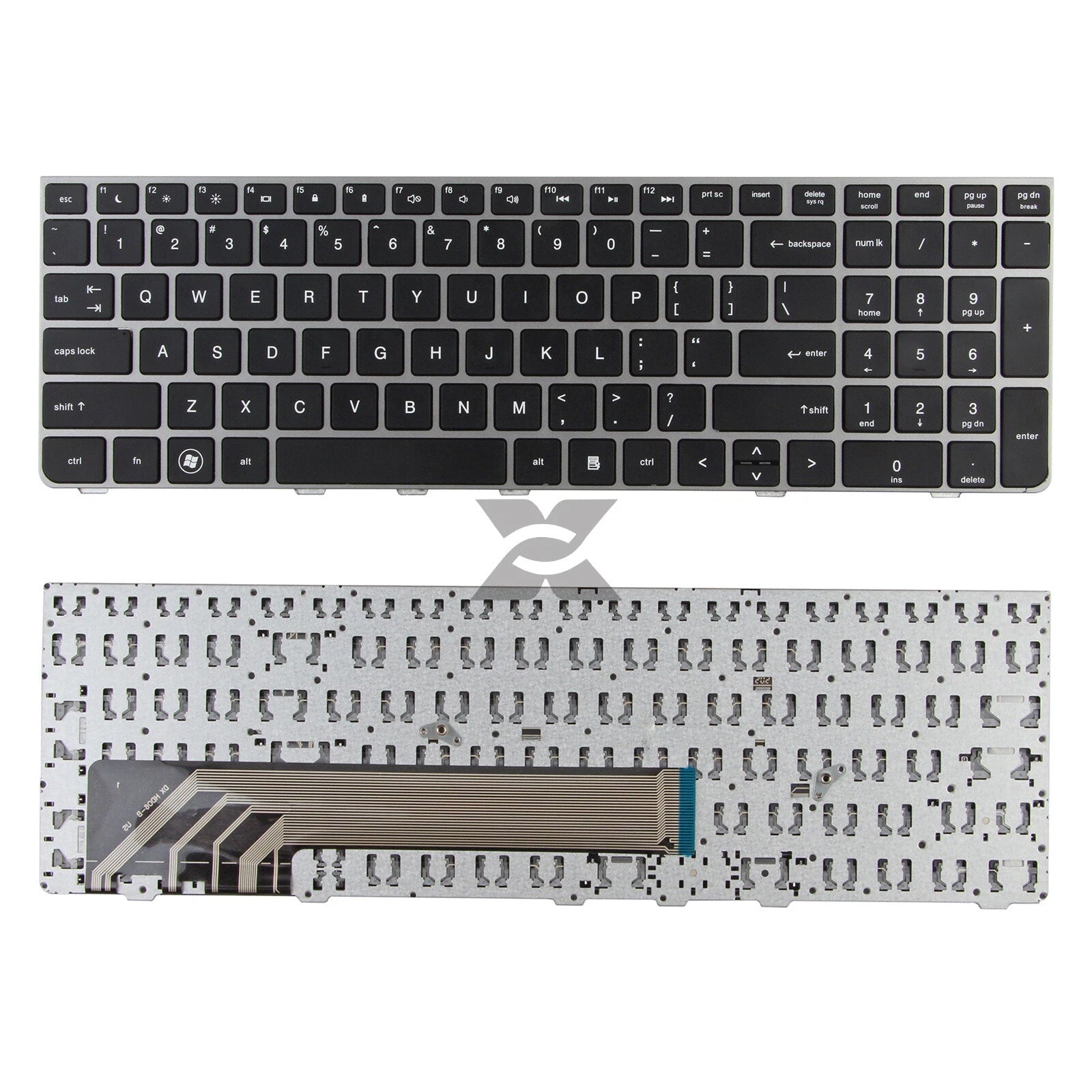 HP EliteBook 840 G3 Laptop Keyboard Replacement – Black

