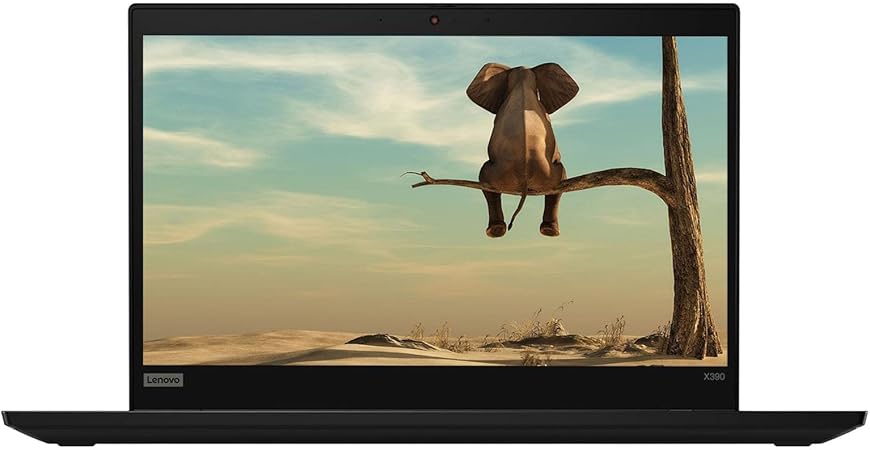 LENOVO THINKPAD X390 black laptop with 13.3-inch display
