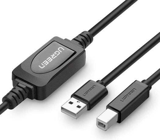 UGREEN US122 USB 2.0 cable for office and home use 15M
