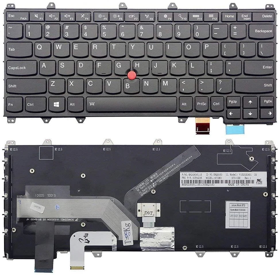 Lenovo Yoga 370 keyboard 01AV675 US layout
