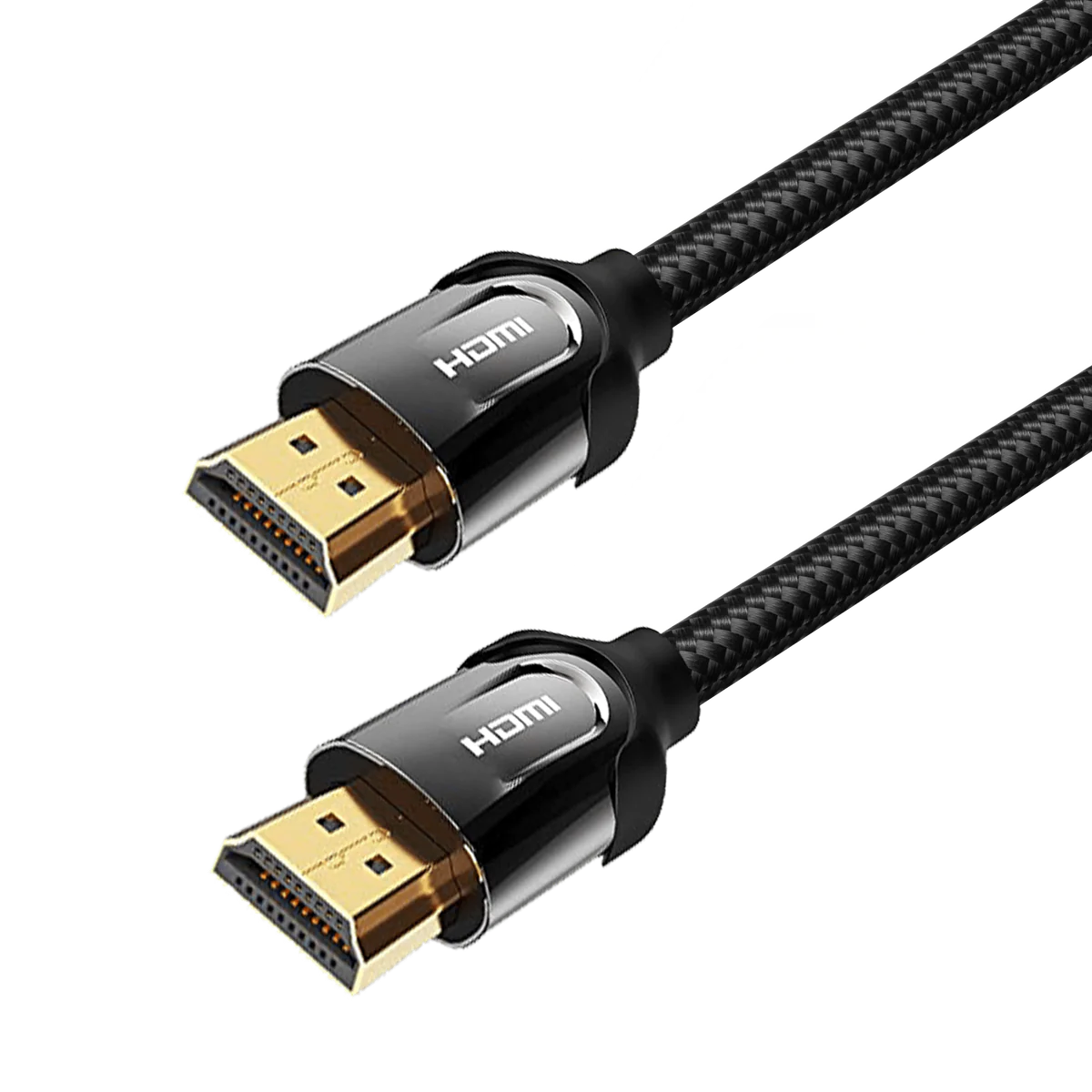 High-quality Vention 5-meter nylon braided HDMI cable
