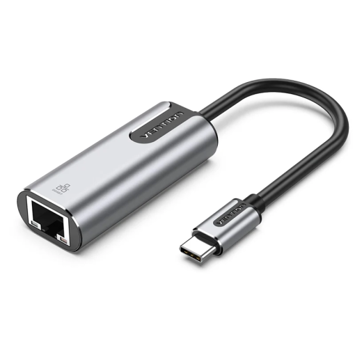 USB-C Gigabit Ethernet adapter for laptops
