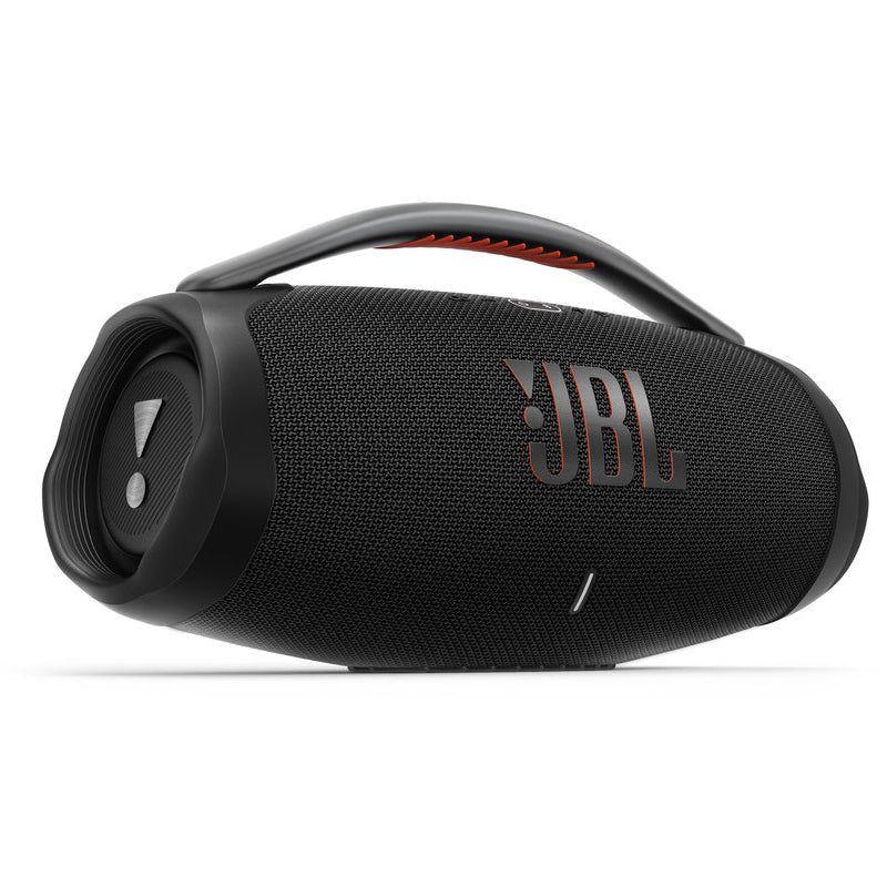 JBL Boombox 3 black Bluetooth speaker with powerful bass
