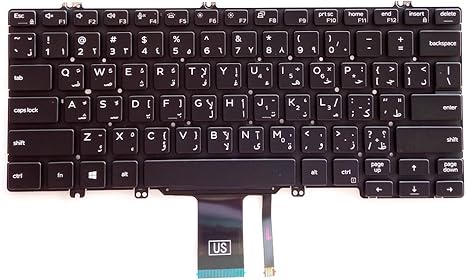 Dell Latitude 5300 replacement keyboard – US Layout
