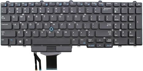Dell E5550 US layout keyboard replacement Kenya
