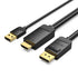 Vention HDMI-A to DisplayPort male to male high-speed cable

