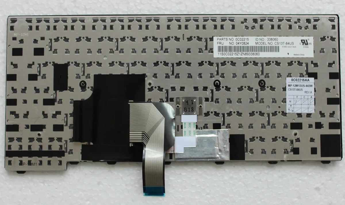 Original Lenovo T431 T450s laptop keyboard US layout
