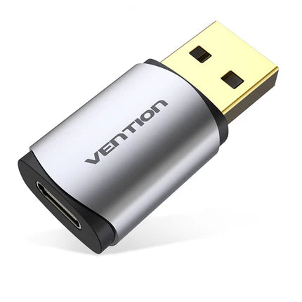 Vention USB to Type-C Sound Card Gray Metal Type
