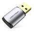 Vention USB to Type-C Sound Card Gray Metal Type
