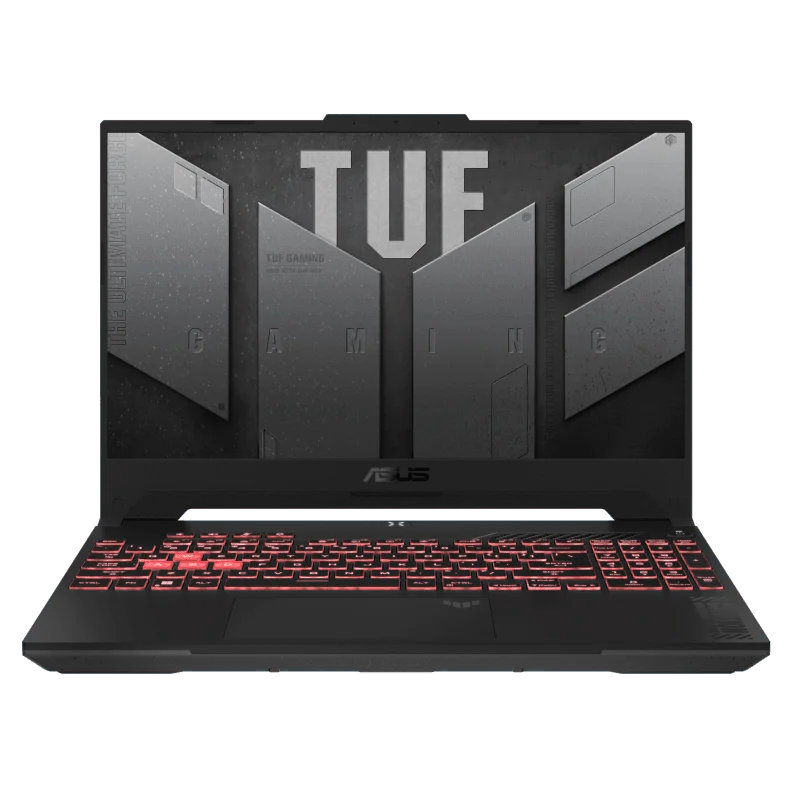 Ryzen 7 ASUS TUF Gaming laptop UK backlit keyboard
