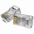 Vention Cat.5E UTP RJ45 Modular Plug Transparent 100 Pack
