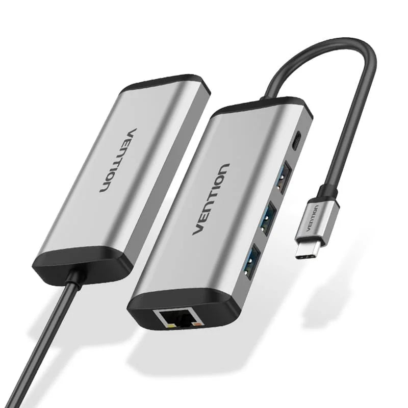 Vention USB-C 5-in-1 hub with Ethernet
