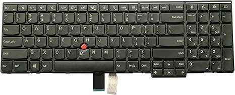 Original Lenovo E531/E540 black keyboard US layout
