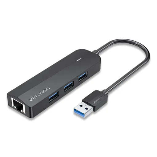 Vention 3-port USB 3.0 hub with Ethernet port
