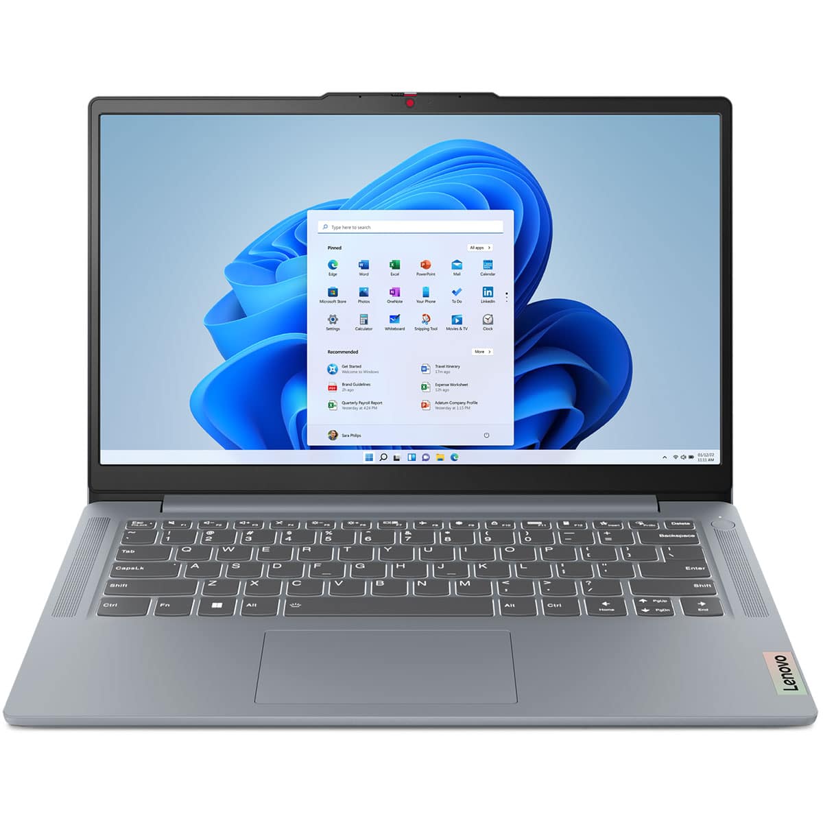 Lenovo IdeaPad Slim 3 14IRH8 i7 laptop Arctic Grey 14-inch HD