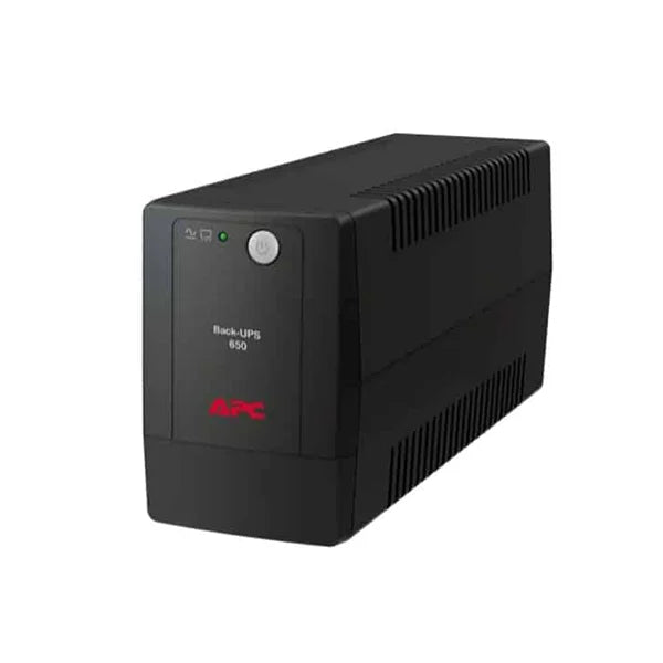 APC EASY 650VA UPS with 4 ports and 375W power capacity
