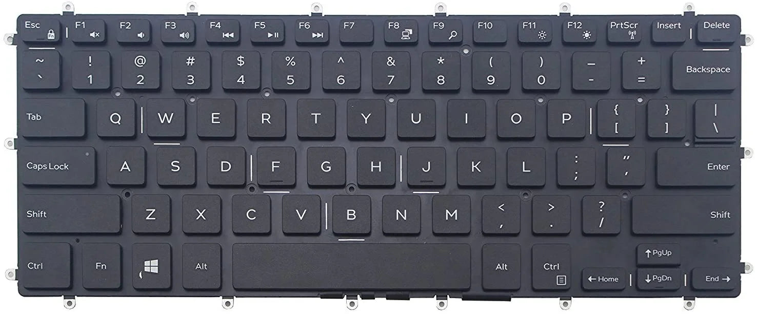 Dell Inspiron 13-5378 2-in-1 keyboard – US layout, non-backlit
