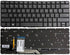 Silver Backlit Keyboard for HP Spectre x360 13-4000 4100 4200
