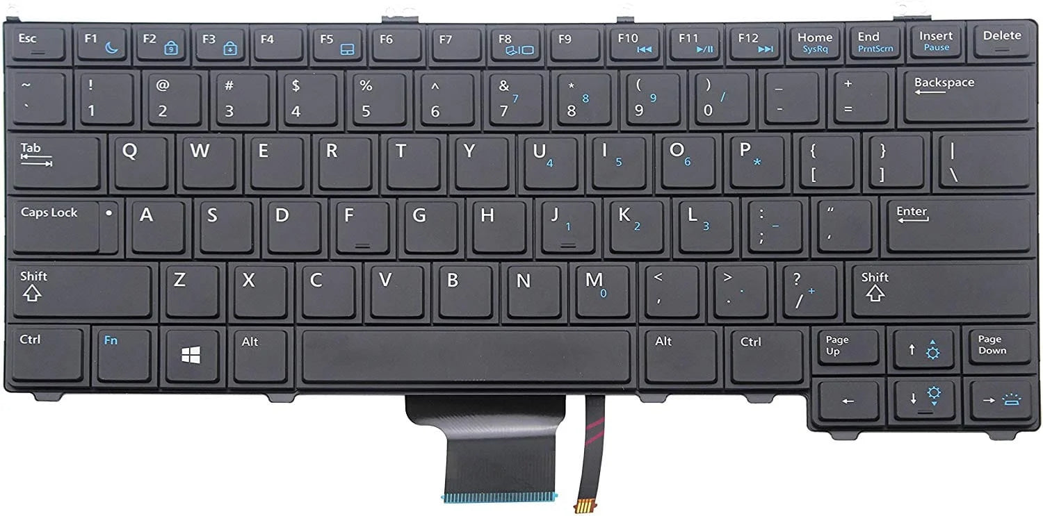 Dell Latitude E7440 US Layout Backlit Keyboard
