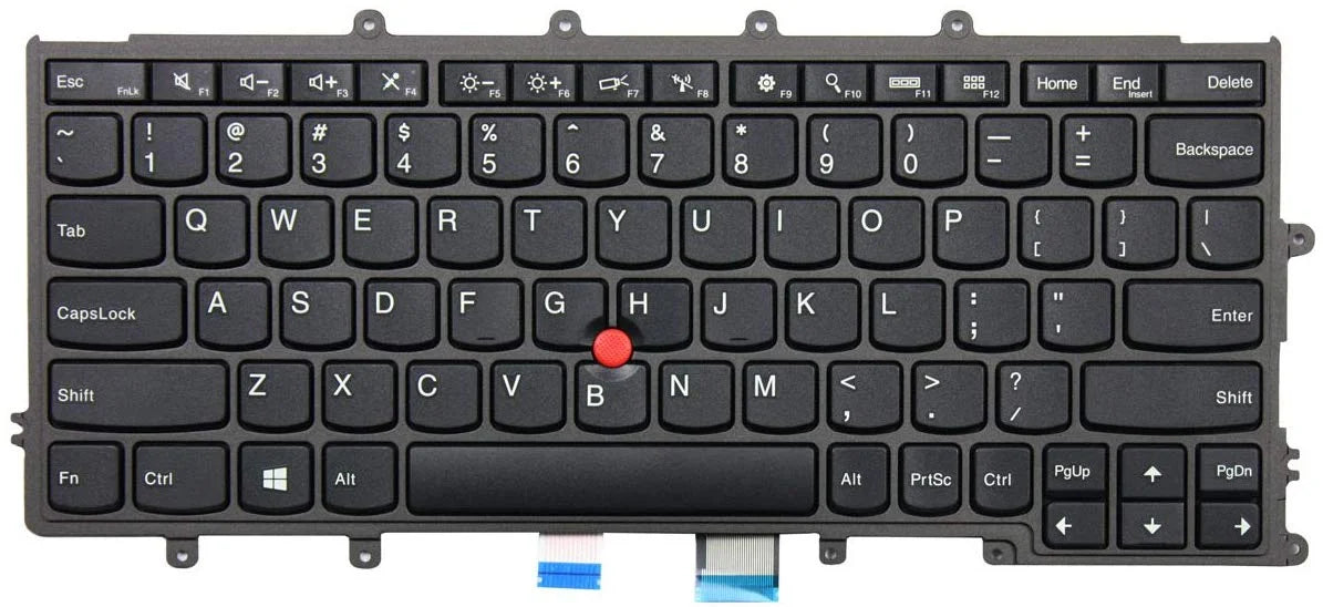 Lenovo X240S laptop keyboard US layout

