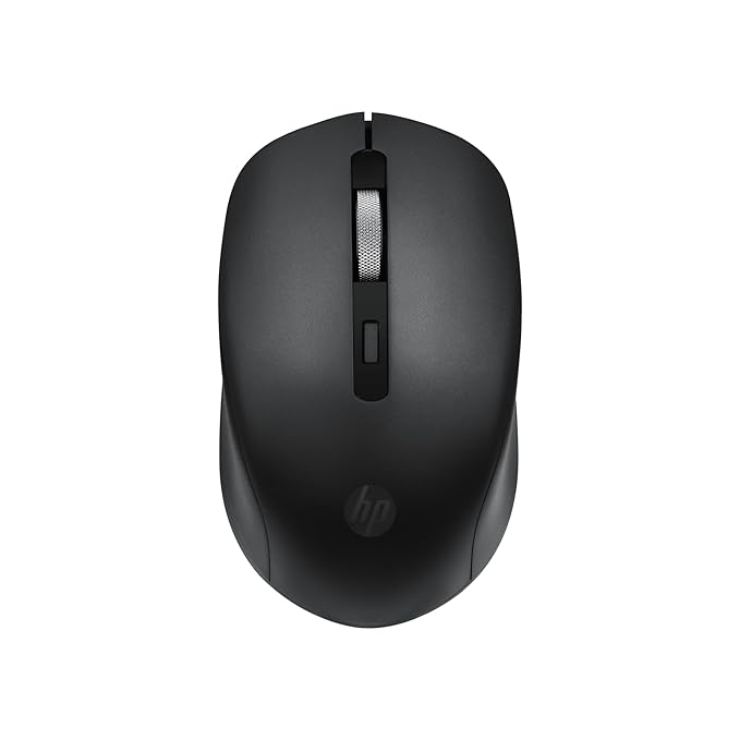 HP Wireless Silent Mouse S1000 Black – Top View


