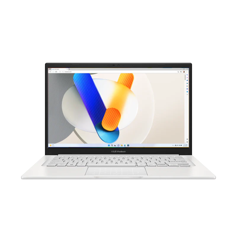 ASUS Vivobook 14 Windows 11 laptop with fingerprint sensor
