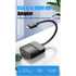 Aluminum USB-C to HDMI adapter 15cm grey
