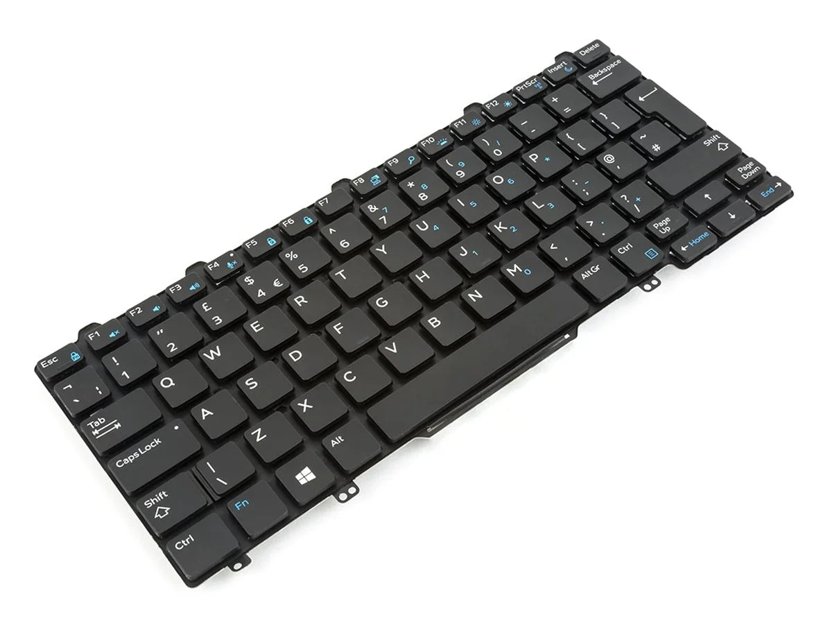 Dell E7270 UK Backlit Keyboard 44K3X
