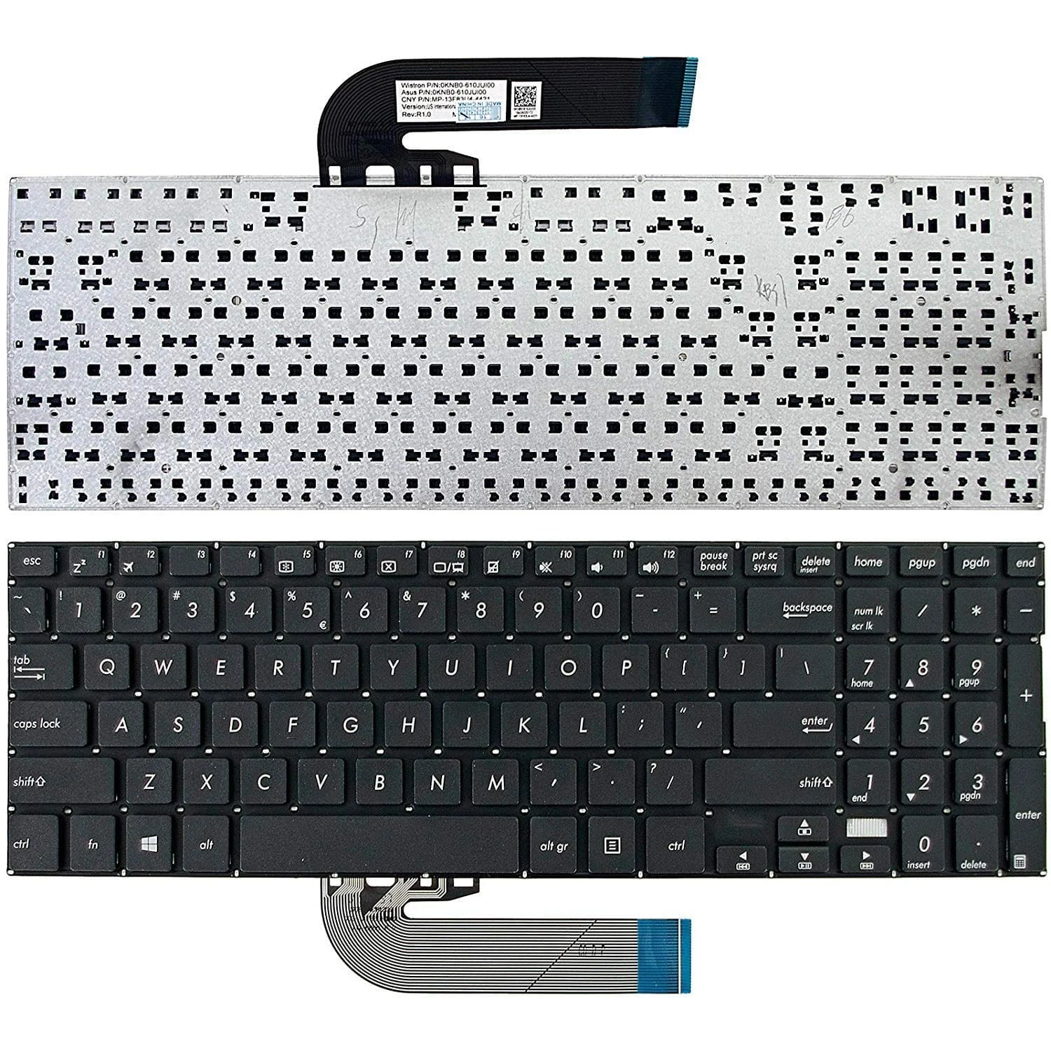 ASUS TP500LA black US keyboard replacement
