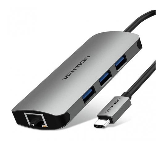 Vention USB-C 4-in-1 docking station with HDMI VGA USB 3.0 PD