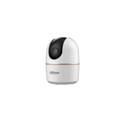 DAHUA indoor security camera showing AI detection of humans and pets
