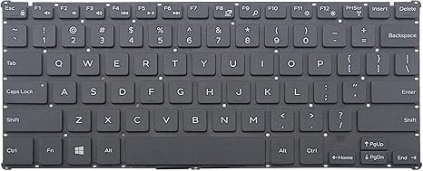 Dell Inspiron 11-3168 keyboard replacement – US layout, black
