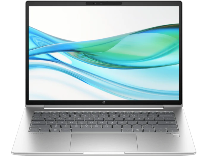HP ProBook 440 G11 i5 laptop front view with 14" WUXGA display
