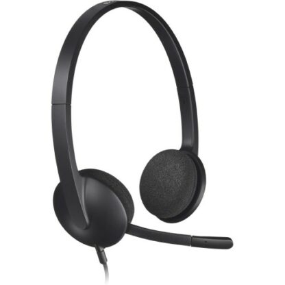 Logitech H340 wired USB headset with noise-cancelling mic
