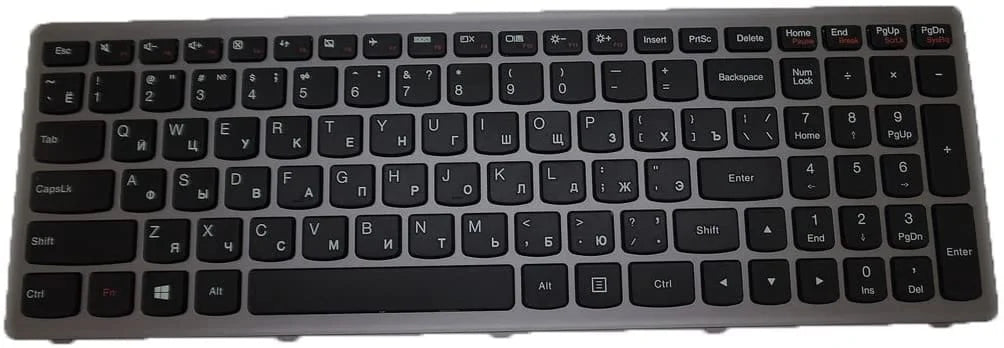 Lenovo Z500 keyboard without backlight

