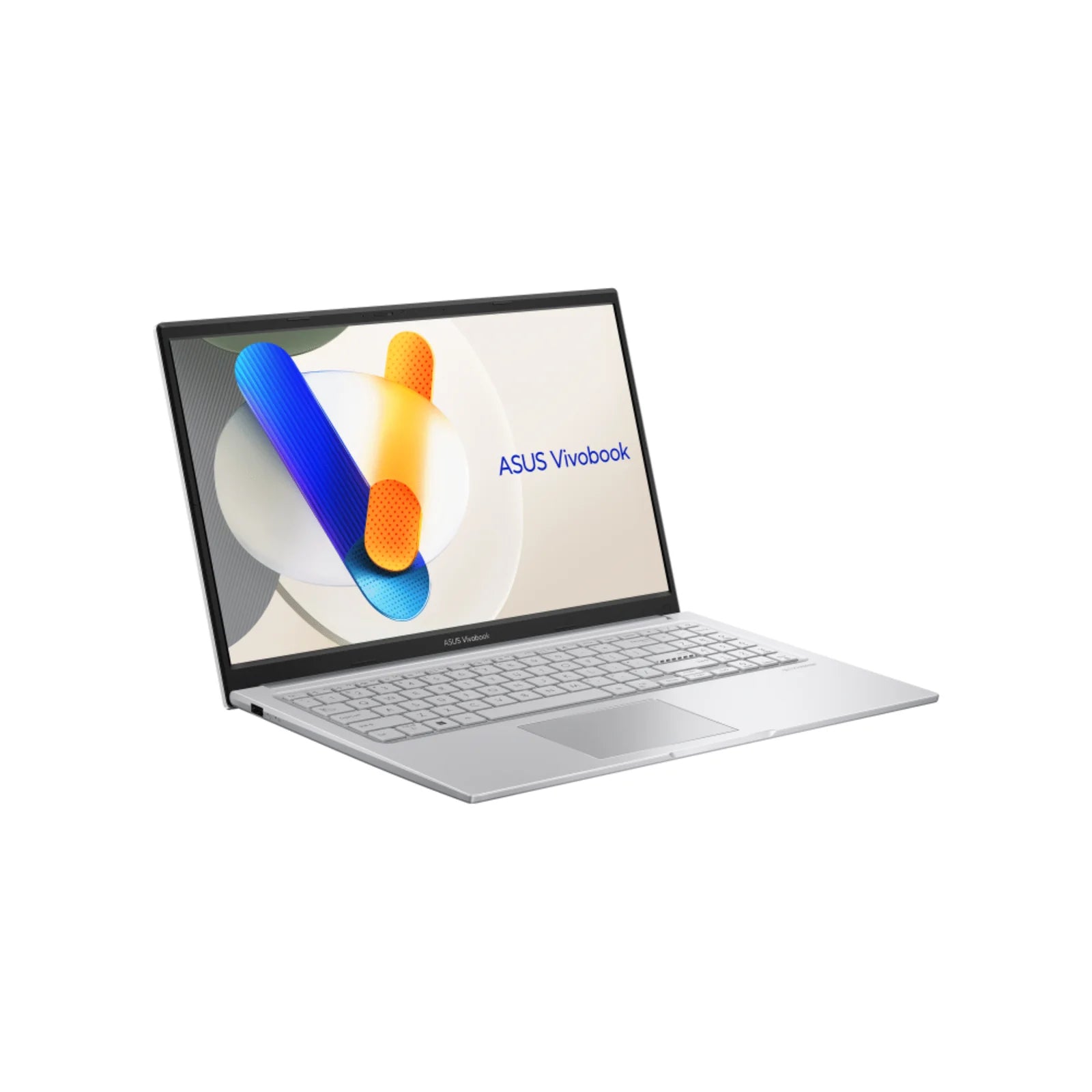 ASUS Vivobook 15 with FHD touchscreen and silver design
