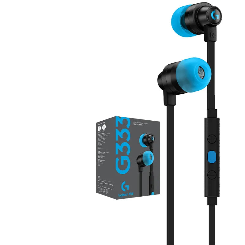 Logitech G333 wired gaming earphones
