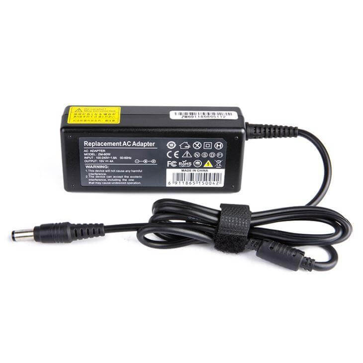 Toshiba 15V 5A 75W laptop charger
