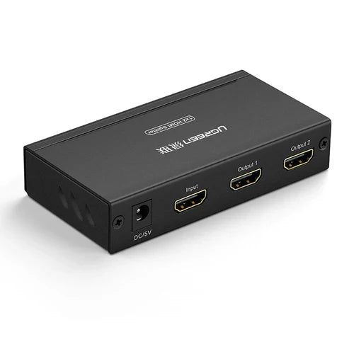 High-quality HDMI 2.0 splitter for gaming and office setups

