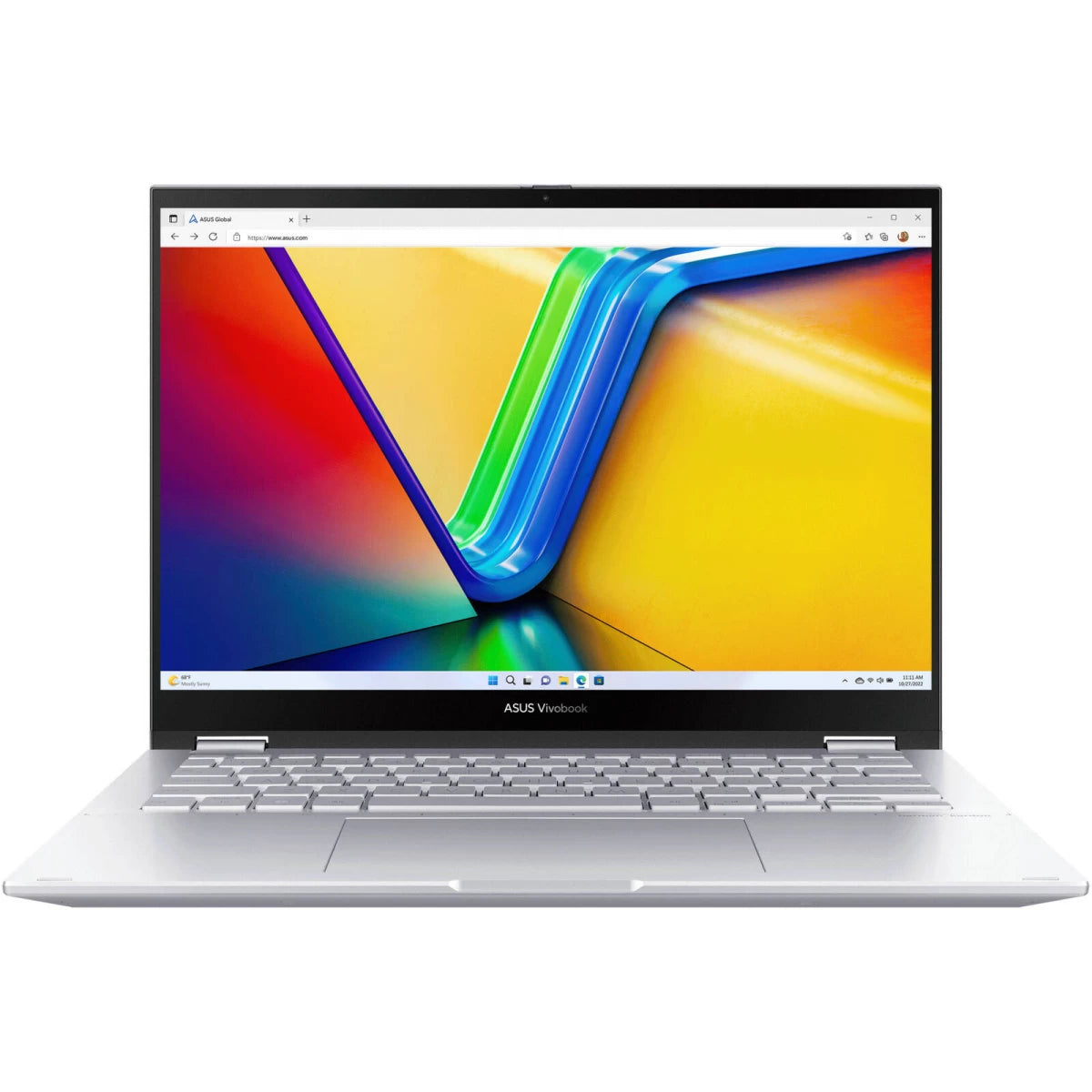 ASUS Vivobook S 14 Flip i7 laptop silver 
