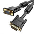Vention 3M VGA Male to Male Cable Black with Ferrite Cores
