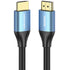 Blue aluminum 3-meter Vention HDMI 4K cable
