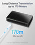 CUDY 8-Port Gigabit Metal Switch for home and office networking

