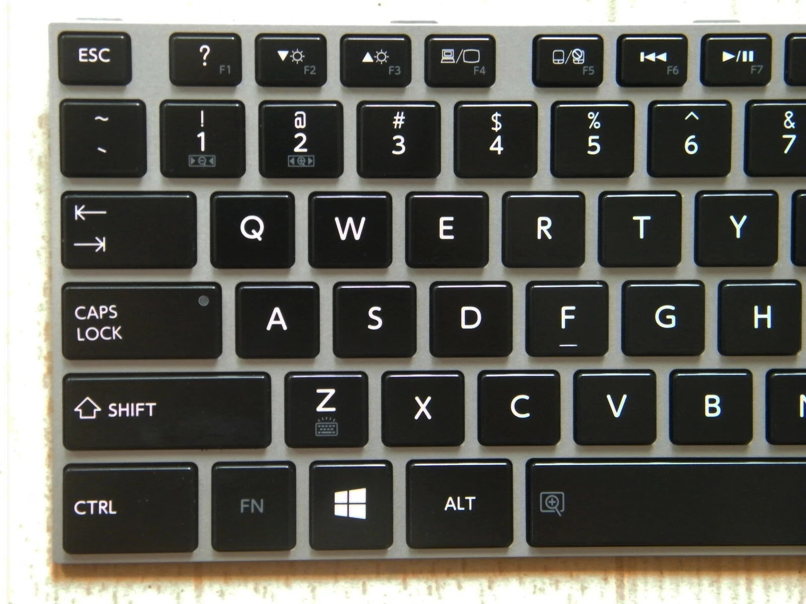 Toshiba E45-A E45t-A black backlit keyboard 

