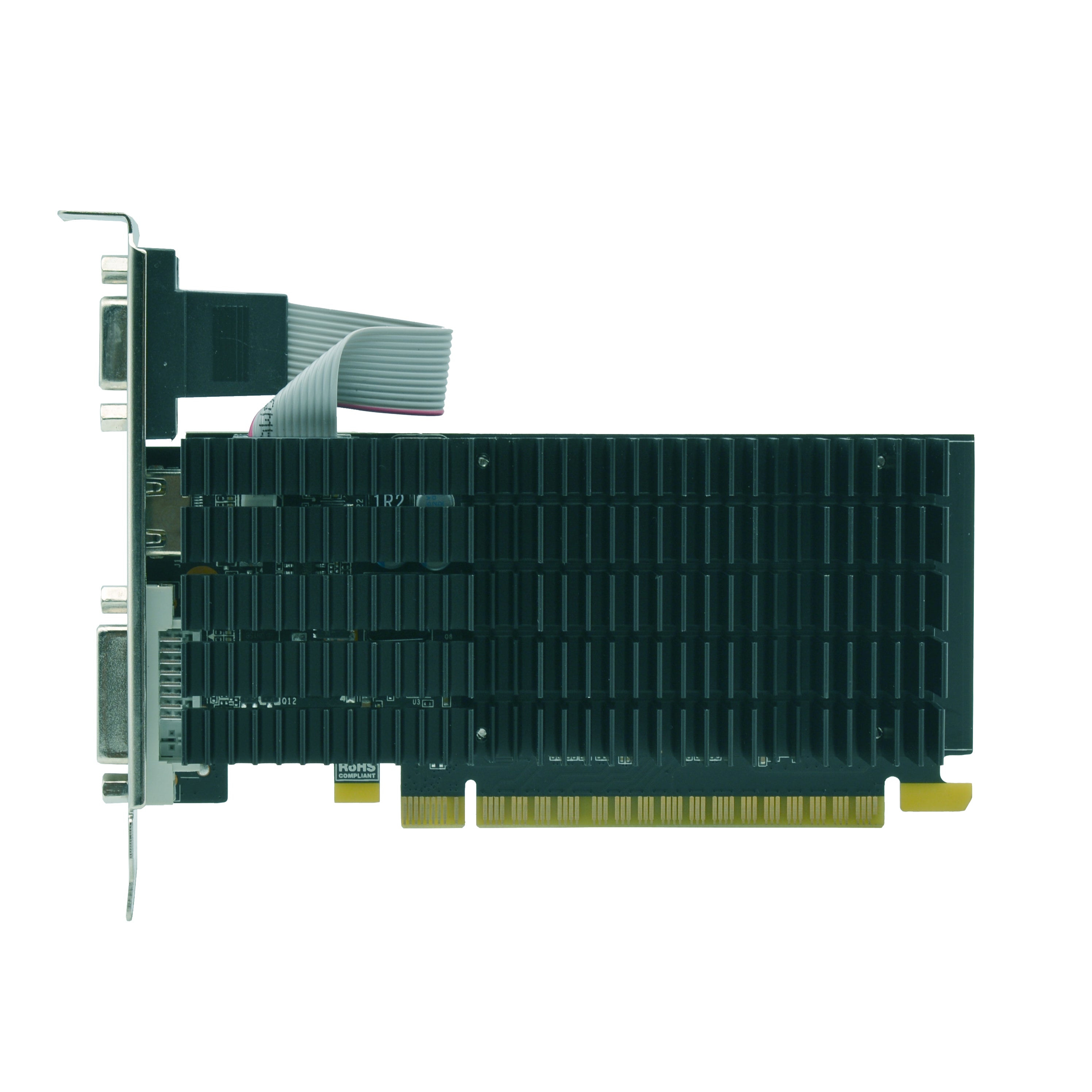 AFOX GT710 2GB graphics card front view
