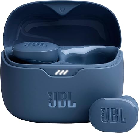 JBL TUNE Buds blue wireless earbuds with comfort fit
