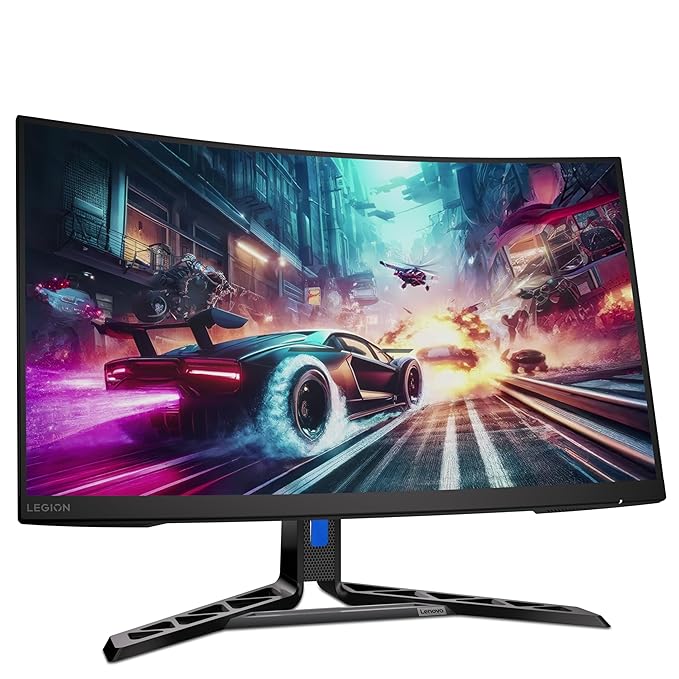 Lenovo R32qc-30 31.5'' Curved Gaming Monitor – QHD, FreeSync Premium, Adjustable Stand