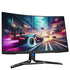 Lenovo R32qc-30 31.5'' Curved Gaming Monitor – QHD, FreeSync Premium, Adjustable Stand